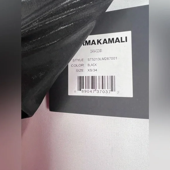 REVOLVE Norma Kamali Diana Gown in Black